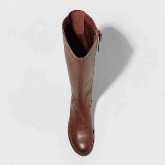 Universal Thread Brisa Riding Boots Cognac - Picture 5 of 7
